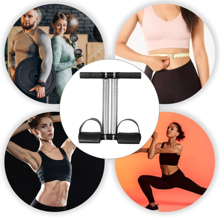 Double Spring Tummy Trimmer Weight Loss Exerciser Ab Exerciser Full Body