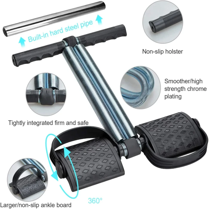 Double Spring Tummy Trimmer Weight Loss Exerciser Ab Exerciser Full Body