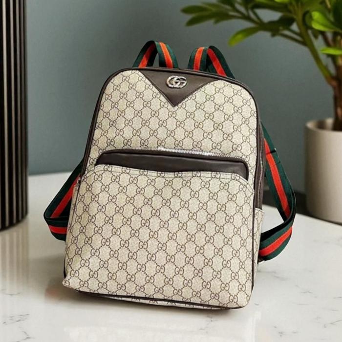 GUCCI DC-55 Professional Branded Waterproof Leather School/Versity Bag For Unisex
