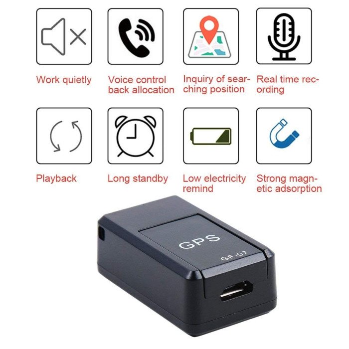 Mini GPS GF-07 Mini Magnetic Anti Lost Real Time Tracking Device