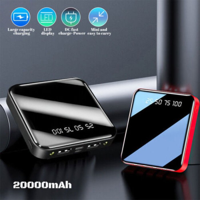 Mini Power Bank Fast Charging Portable External Battery Backup Charger