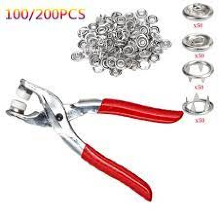 Five-Prong Multifunctional Button Installation Tool For Cloths
